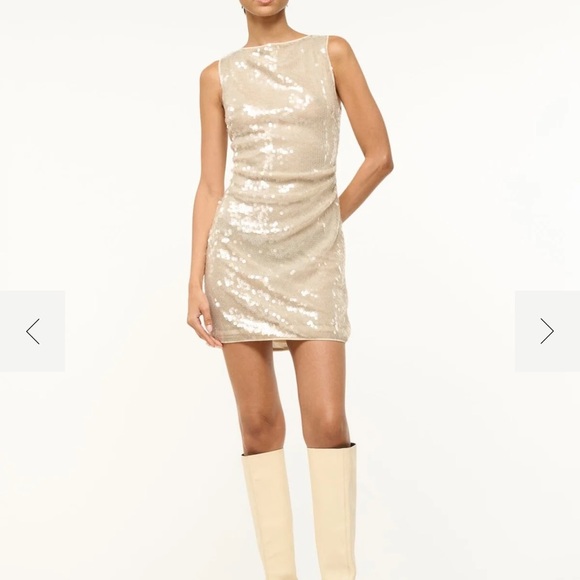 white fox mini dress Sweet Fantasy Mini Dress White